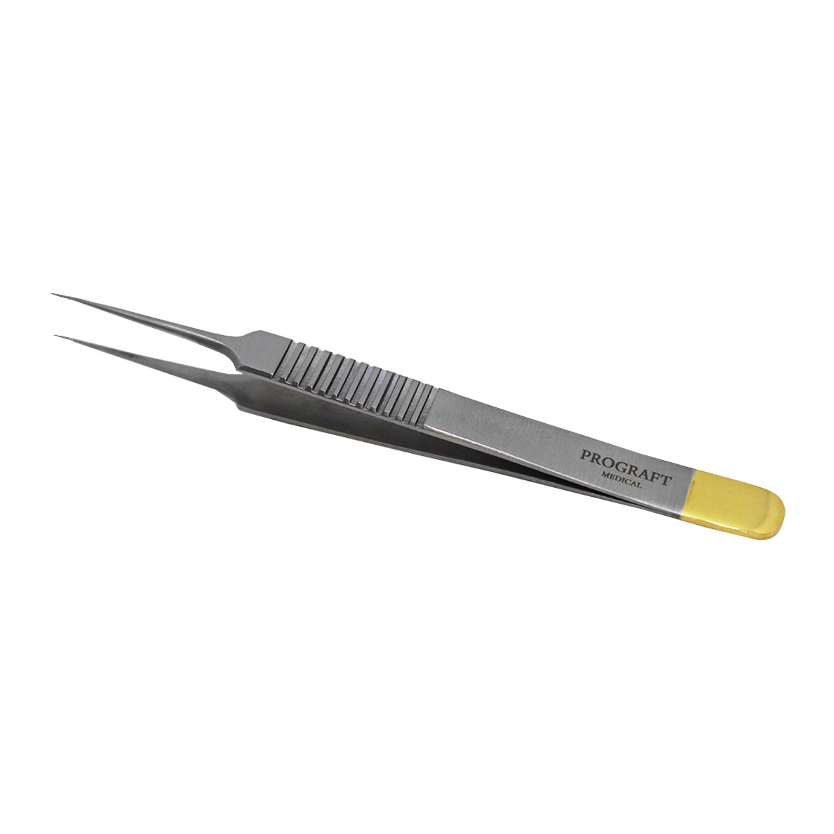 Fue Typesetting Forceps Serrated Gold